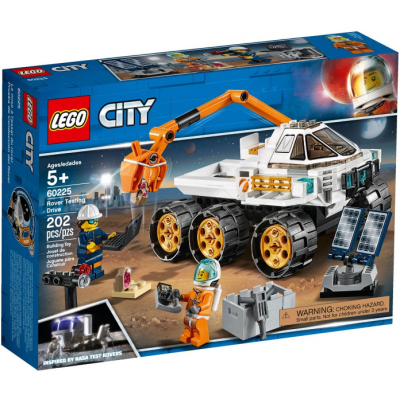 LEGO CITY La mise à l'essai du rover 2019